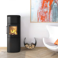 Kaminofen HWAM 4550c mit SmartControl, 4,9 kW, 3-seitiger Verglasung