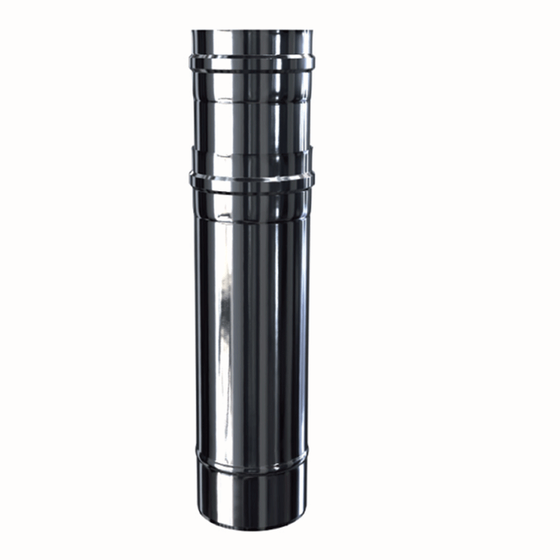 Luft-Abgas-System konzentrisch Edelstahl Justier Element L/470-650 mm