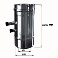 Luft-Abgas-System konzentrisch Edelstahl...