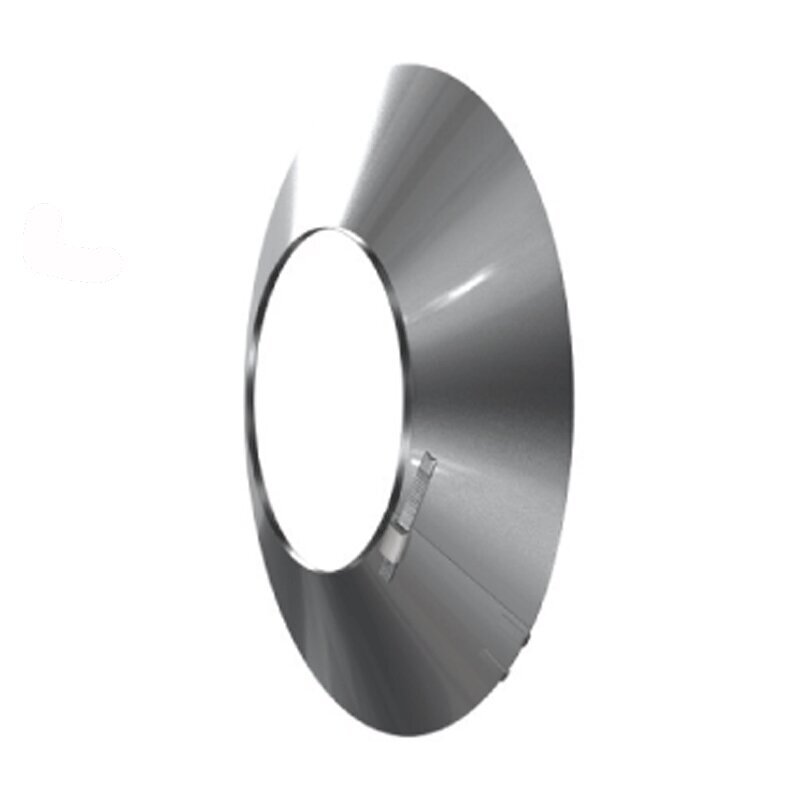 Luft-Abgas-System konzentrisch Edelstahl Wandblende