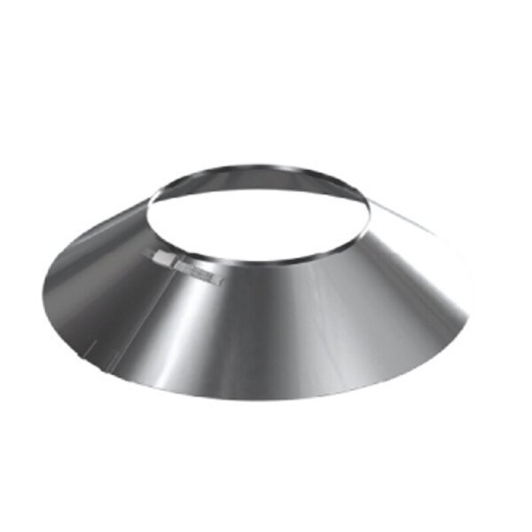 Luft-Abgas-System konzentrisch Edelstahl Wetterkragen