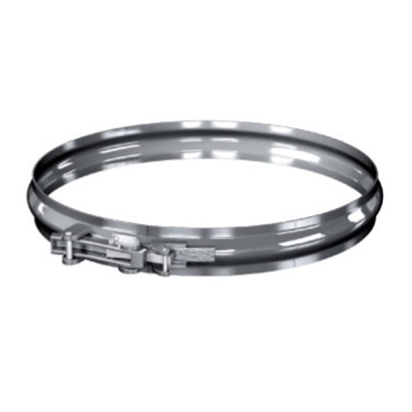Luft-Abgas-System konzentrisch Edelstahl Klemmband
