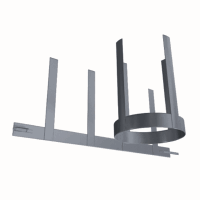 Edelstahl Abstandshalter einwandig für...