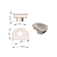 TermaTech Frischluftstutzen für Kaminöfen Serie...