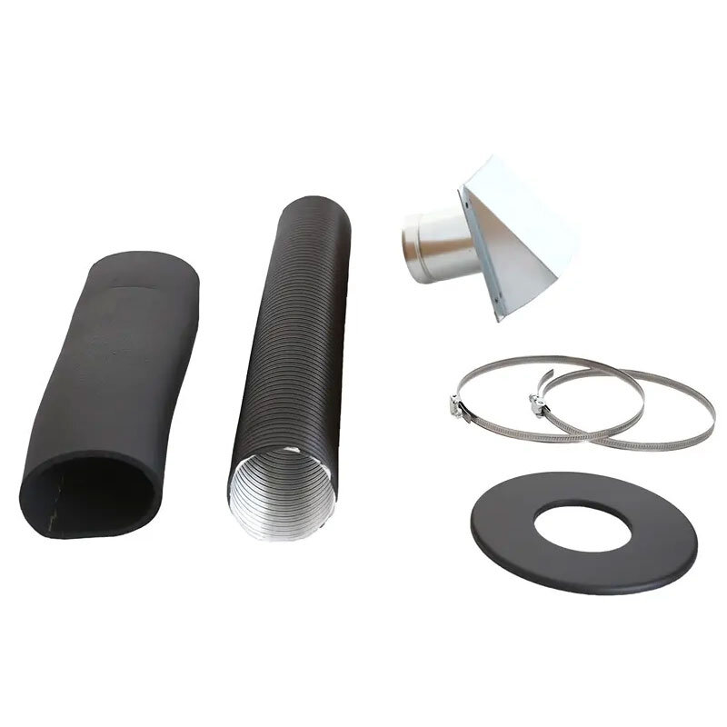 TermaTech Verbrennungsluft Set Ø80 mm für Wand, Standard