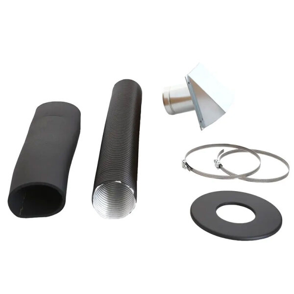 TermaTech Verbrennungsluft Set Ø80 mm für Wand, Standard