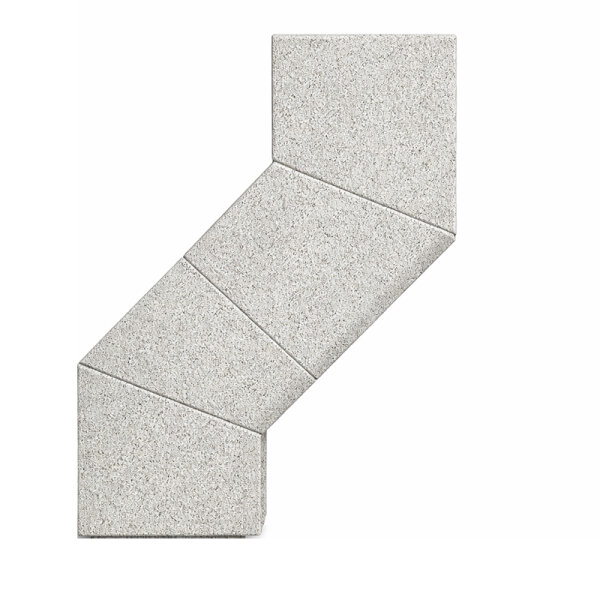 Leichtbauschornstein Versatz mit Bögen