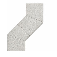 Leichtbauschornstein Versatz mit Bögen 300 x 300 /DN...