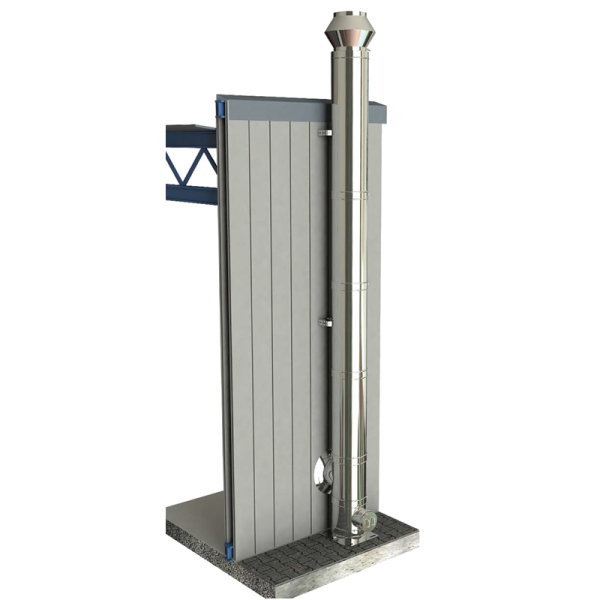 Doppelwandige Systemabgasanlage ohne Dichtungen