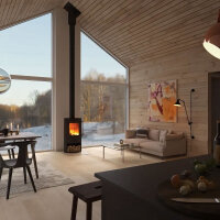 TermaTech TT21 Classic Kaminofen Stahl schwarz 5 kW