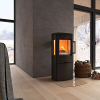 TermaTech TT44HG Kaminofen mit Seitenscheiben Stahl schwarz 4,8 kW