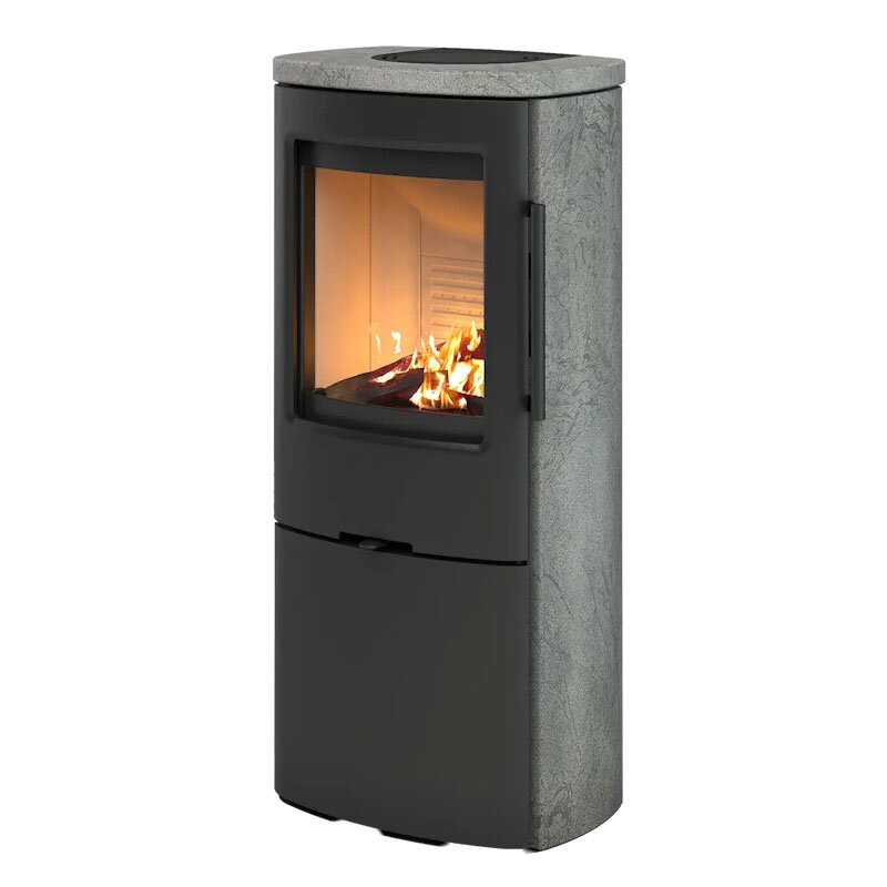 TermaTech TT44HS-CG Kaminofen grau TermaStone 4,8 kW