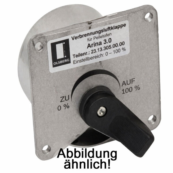 Verbrennungsluftklappe für  Olsberg Pelletofen