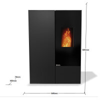 Pelletofen Rika Connect 8 kW