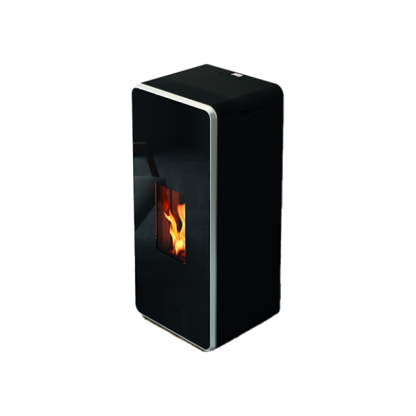 Olsberg Pelletofen Vesta Glas schwarz 6 kW