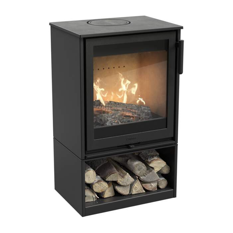 Contura 210 Gusstür Kaminofen schwarz 5 kW