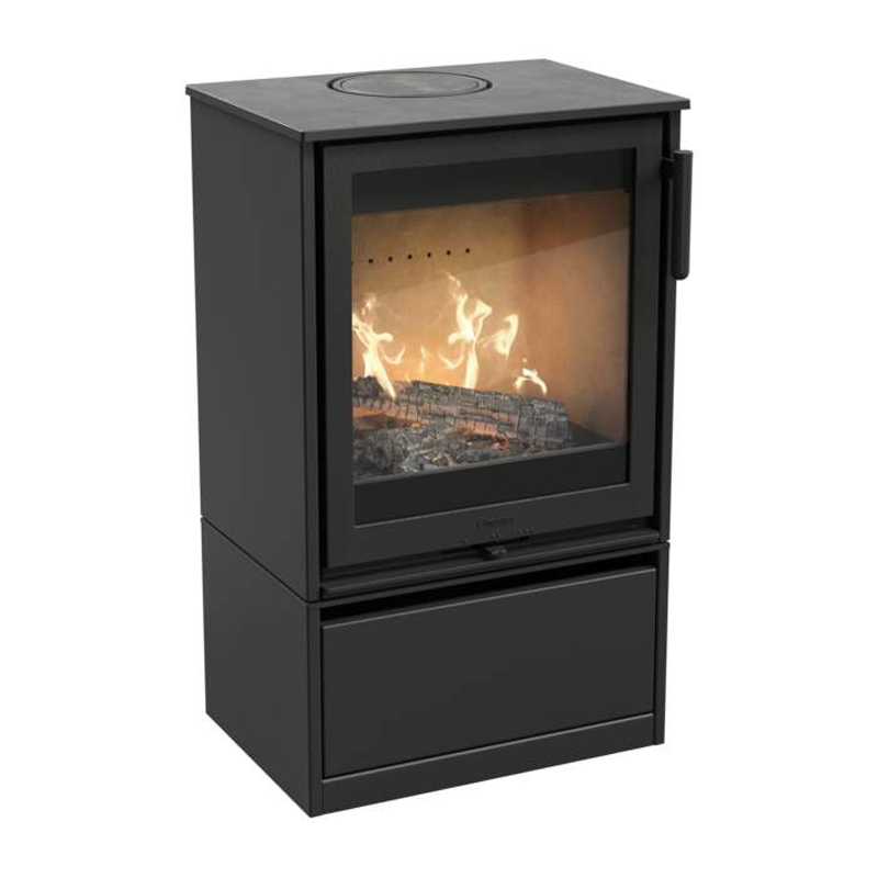 Contura 210 Gusstür Kaminofen schwarz 5 kW