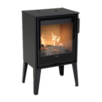 Contura 210G Glasfront Kaminofen schwarz 5 kW