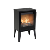 Contura 210G Glasfront schwarz 5 kW