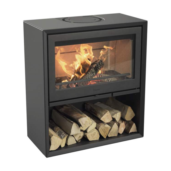 Contura 310 Gusstür schwarz 7 kW