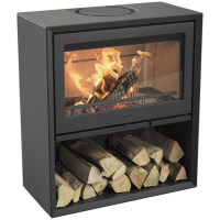 Contura 310 Gusstür Kaminofen schwarz 7 kW