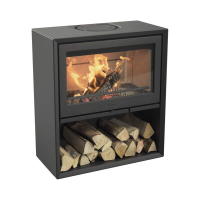 Contura 310 Gusstür schwarz 7 kW