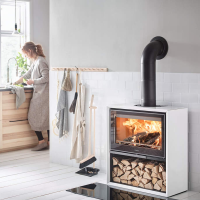 Contura 310G Glasfront Kaminofen, schwarz oder weiß...