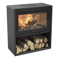 Contura 310G Glasfront, schwarz oder weiß 7 kW