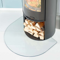 Vorlegeplatte Glas 6mm für Contura