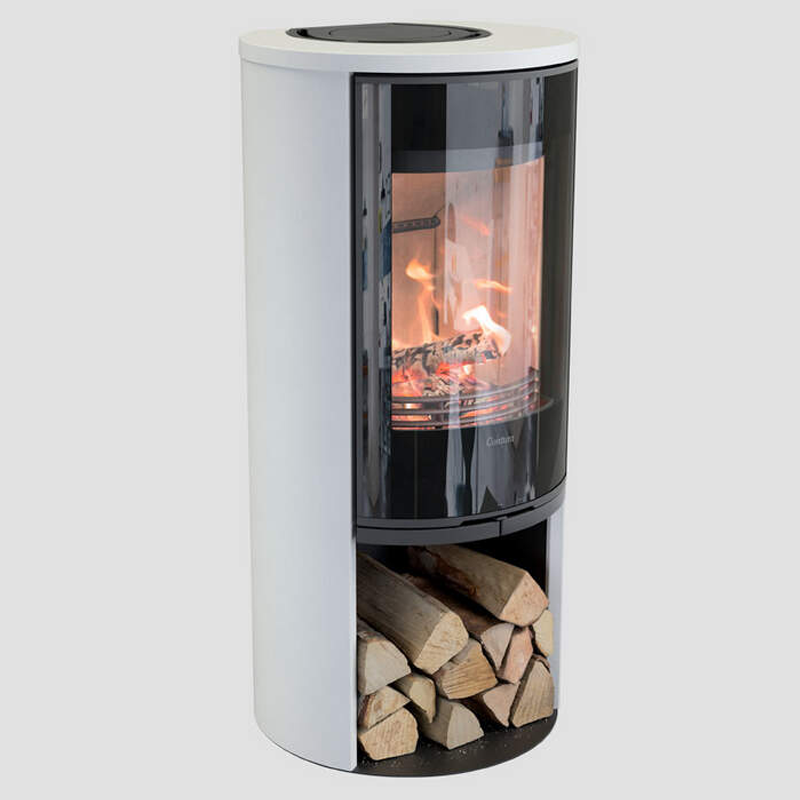 Contura 510G Style Glasfront Kaminofen schwarz oder weiß 5 kW