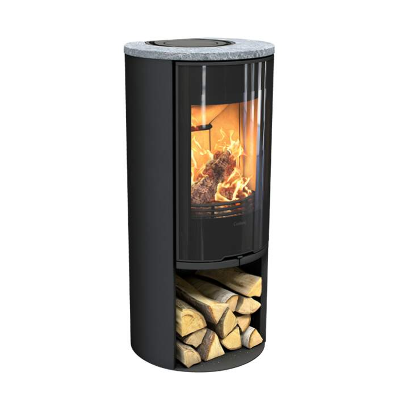 Contura 510G Style Glasfront Kaminofen schwarz oder weiß 5 kW