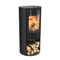 Contura 510G Style Glasfront Kaminofen schwarz oder wei&szlig; 5 kW