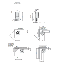 Contura 510G Style Glasfront Kaminofen schwarz oder wei&szlig; 5 kW
