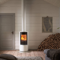 Contura 510G Style Glasfront schwarz oder wei&szlig; 5 kW