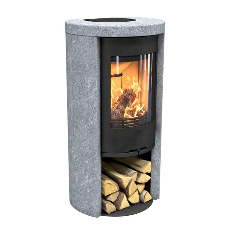 Contura 520T Style Kaminofen grau oder schwarz 5kW