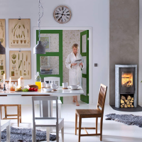 Contura 520T Style grau oder schwarz 5kW