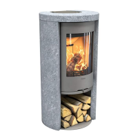 Contura 520T Style Kaminofen grau oder schwarz 5kW