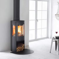 Contura 556 Style Kaminofen grau oder schwarz 5kW