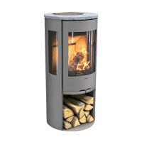 Contura 556 Style Kaminofen grau oder schwarz 5kW