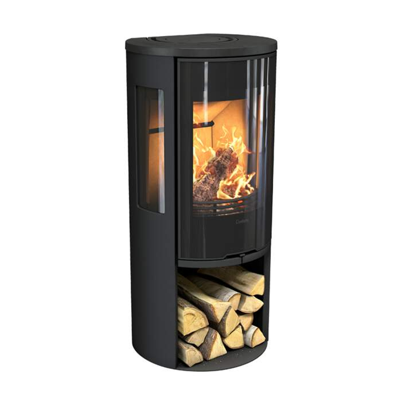 Contura 556G Style Glasfront Kaminofen, schwarz oder weiß 5kW