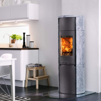 Contura 590 T Style Speckstein Gusseisenfront Kaminofen,...