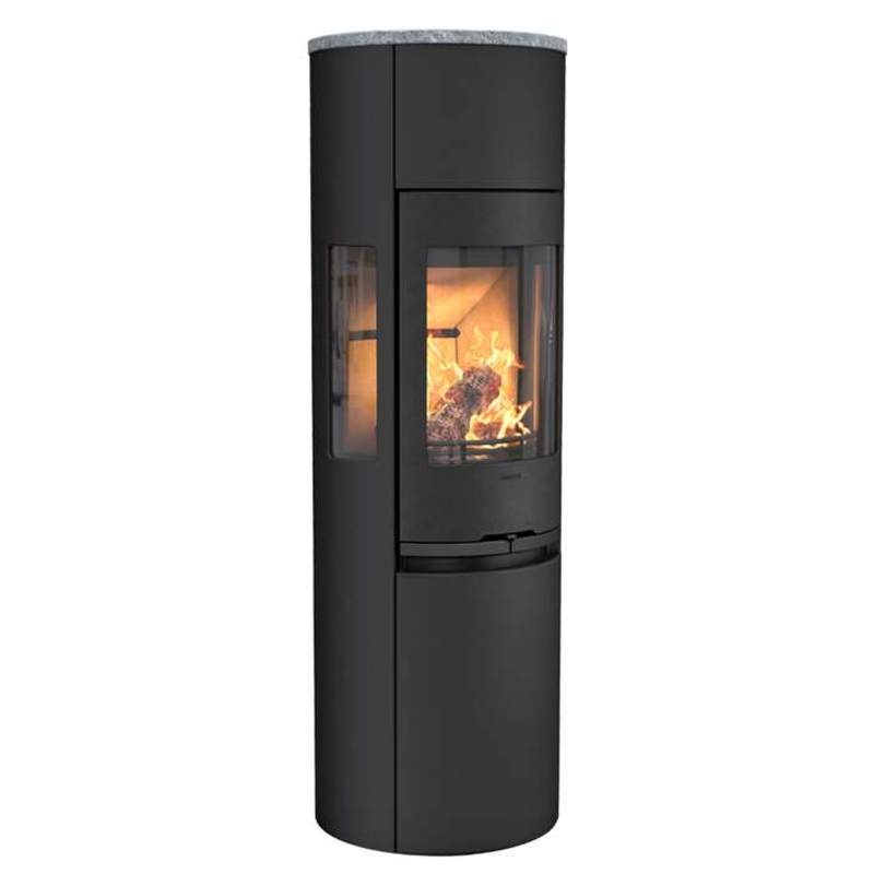 Contura 596 Style Kaminofen grau oder schwarz 5kW