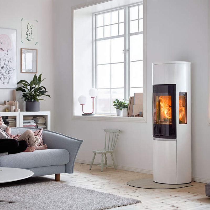 Contura 596G Style Kaminofen, weiß oder schwarz 5kW