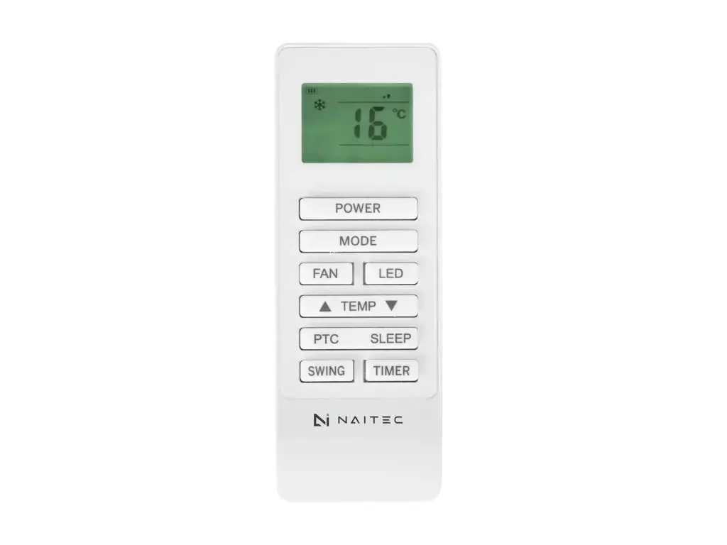 Naitec Klimaanlage ohne Außengerät Monoblock Single 3,5 kW