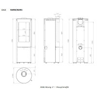 Ausstellungsst&uuml;ck Kaminofen Flambiente Stellaria 7 kW