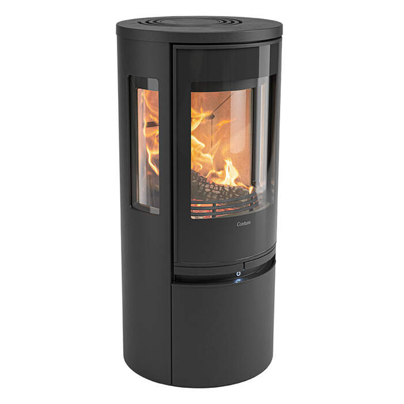 Contura 556 Connect Gusseisenfront 5 kW, schwarz oder weiß
