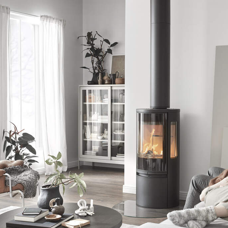 Contura 556 Connect Gusseisenfront 5 kW, schwarz oder weiß