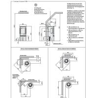 Contura 556 Connect Gusseisenfront 5 kW, schwarz oder wei&szlig;