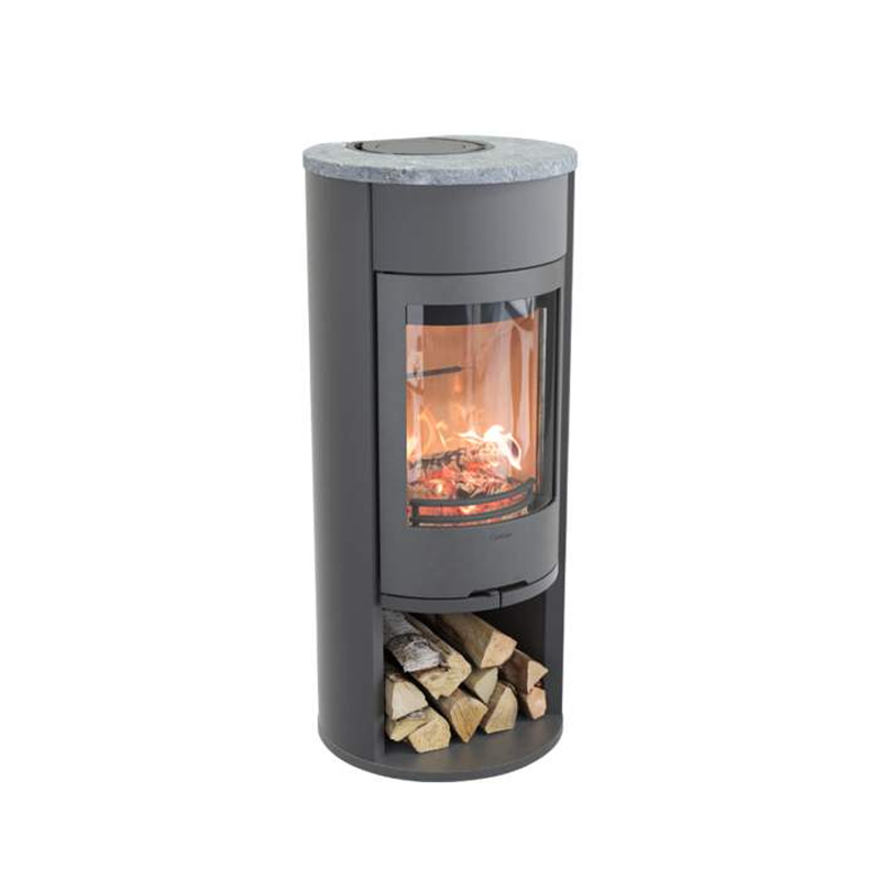 Contura 610 Style, grau oder schwarz und Warmhaltefach, 6 kW
