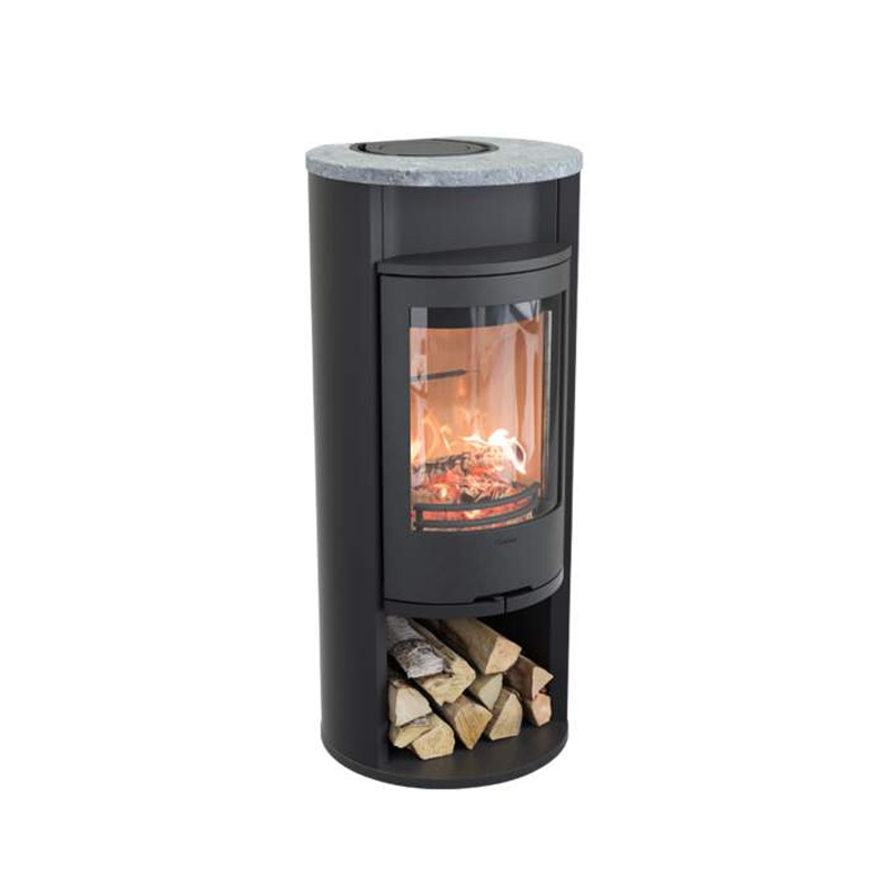 Contura 610 Style, grau oder schwarz und Warmhaltefach, 6 kW